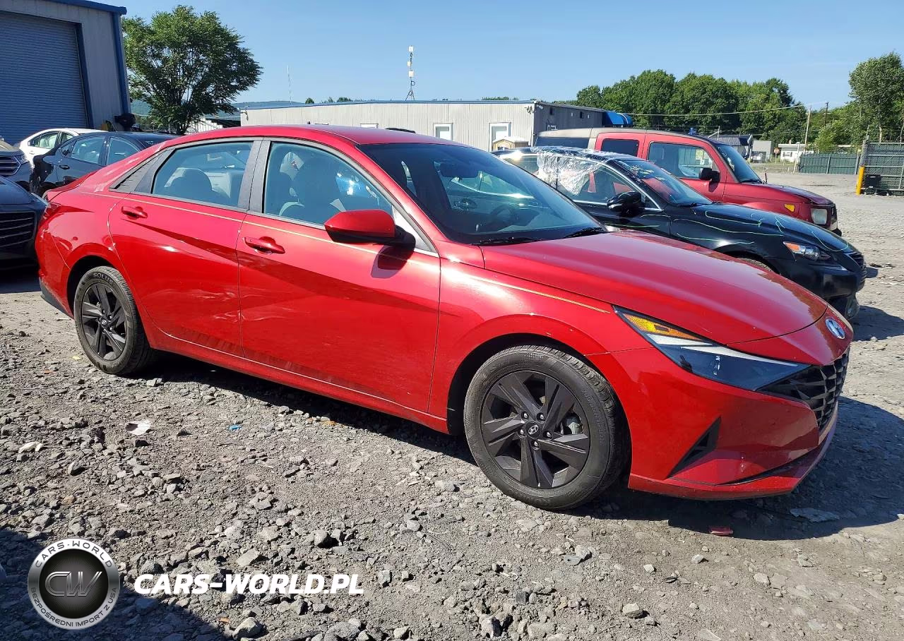2021 Hyundai Elantra Sel VIN:5NPLM4AGXMH046514 - 4