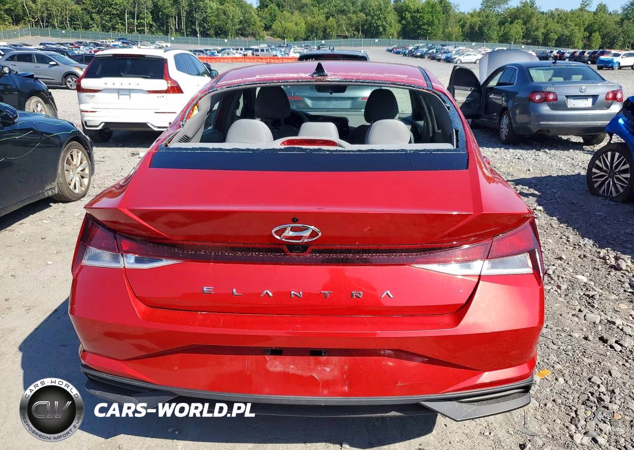 2021 Hyundai Elantra Sel VIN:5NPLM4AGXMH046514 - 6