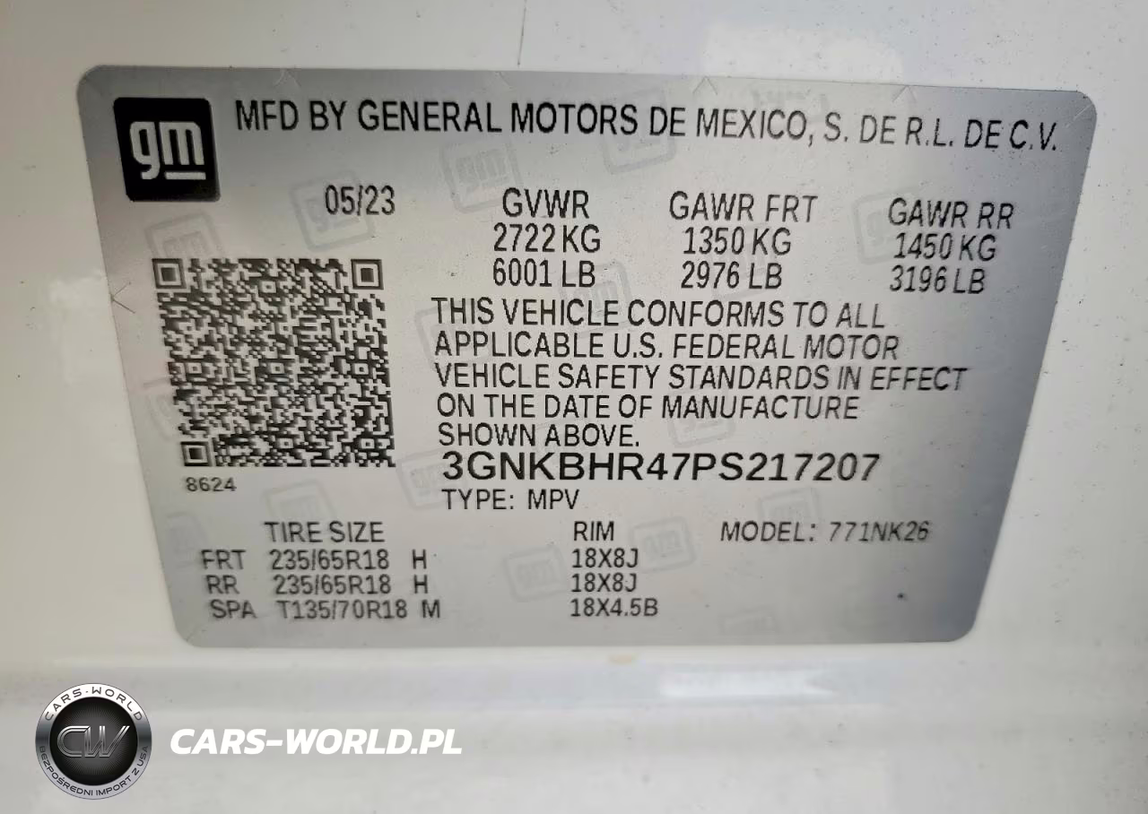 2023 Chevrolet Blazer 2Lt VIN:3GNKBHR47PS217207 - 12