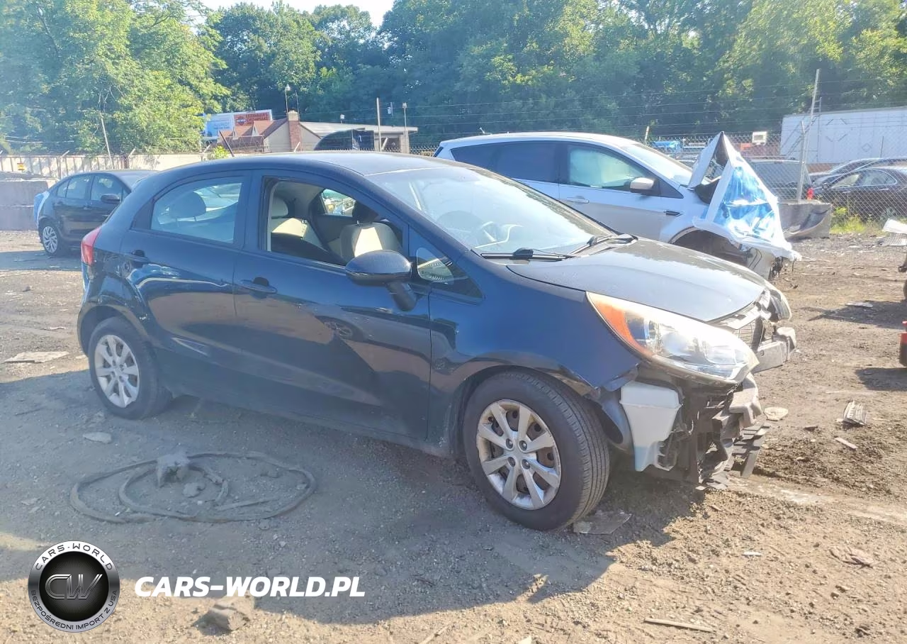 2013 Kia Rio Lx VIN:KNADM5A31D6288686 - 4