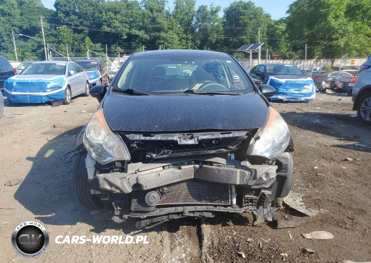 2013 Kia Rio Lx VIN:KNADM5A31D6288686 - 5