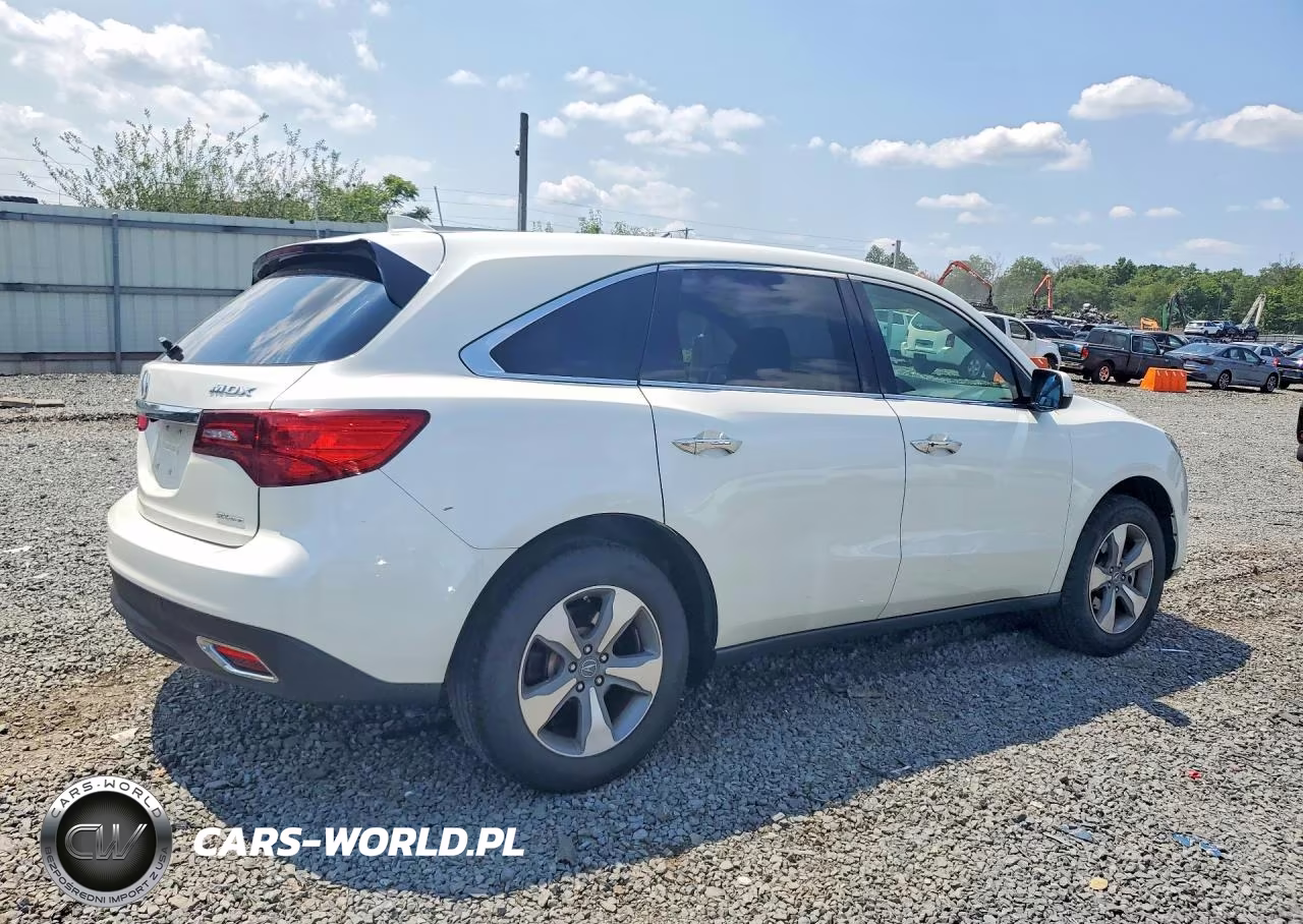 2015 Acura Mdx VIN:5FRYD4H2XFB018714 - 3