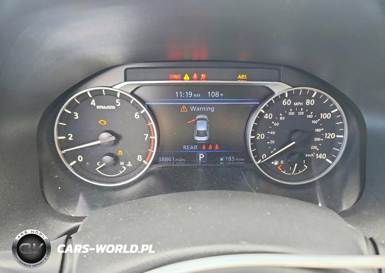 2025 Nissan Altima Sv Fwd VIN:1N4BL4DV6SN313840 - 9