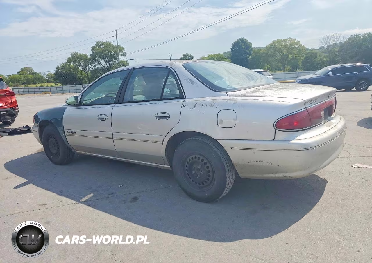 2001 Buic Century Cu VIN:2G4WS52J311249949 - 2