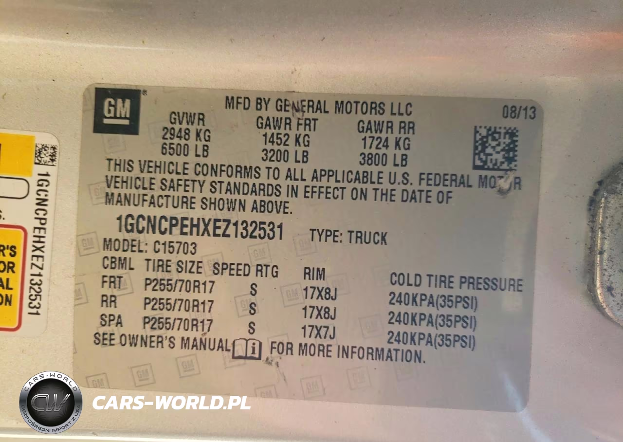 2014 Chevrolet Silverado C1500 VIN:1GCNCPEHXEZ132531 - 13
