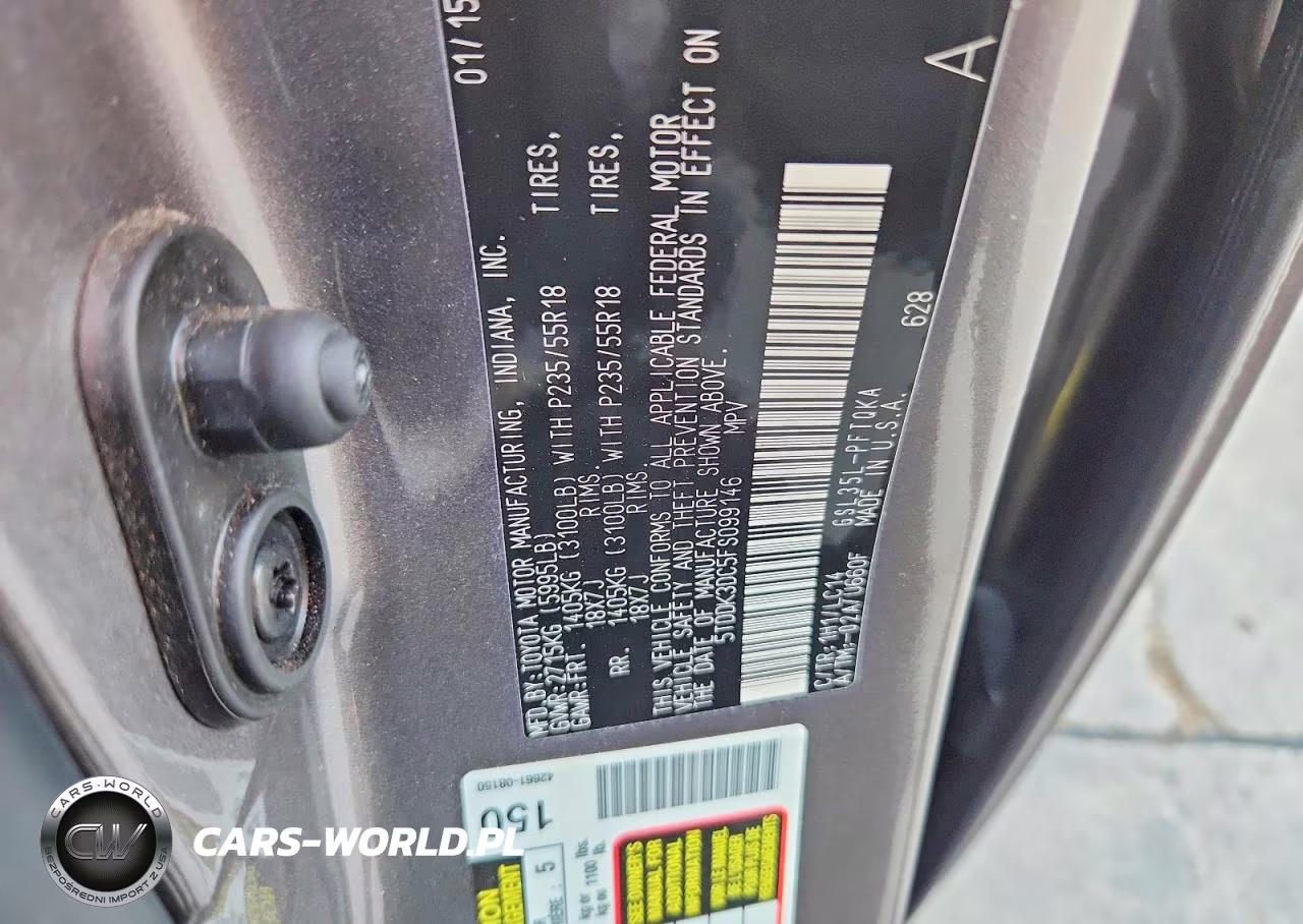 2015 Toyota Sienna Xle 7-Passenger VIN:5TDDK3DC5FS099146 - 13