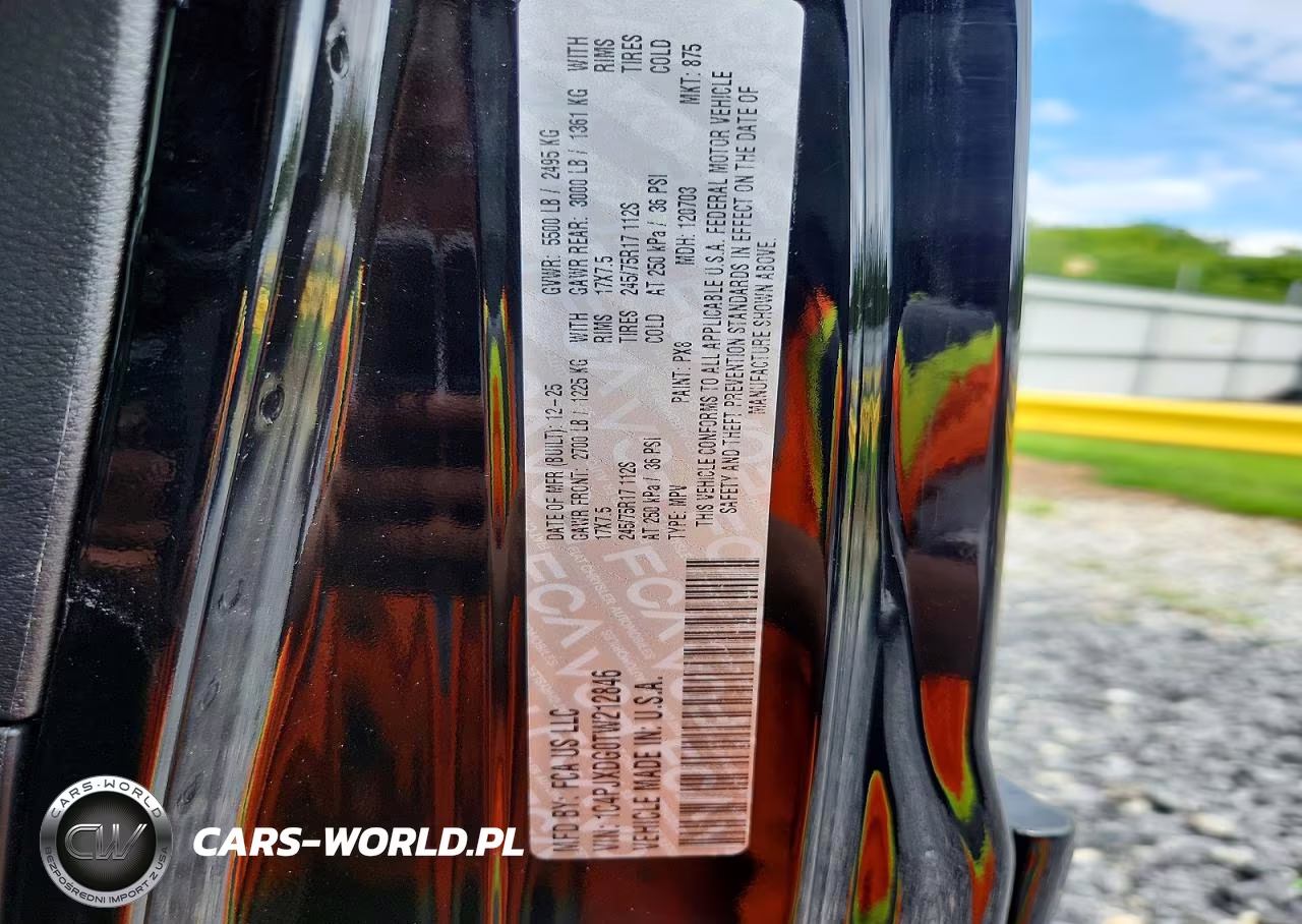 2026 Jeep Wrangler Sport VIN:1C4PJXDG0TW212846 - 12