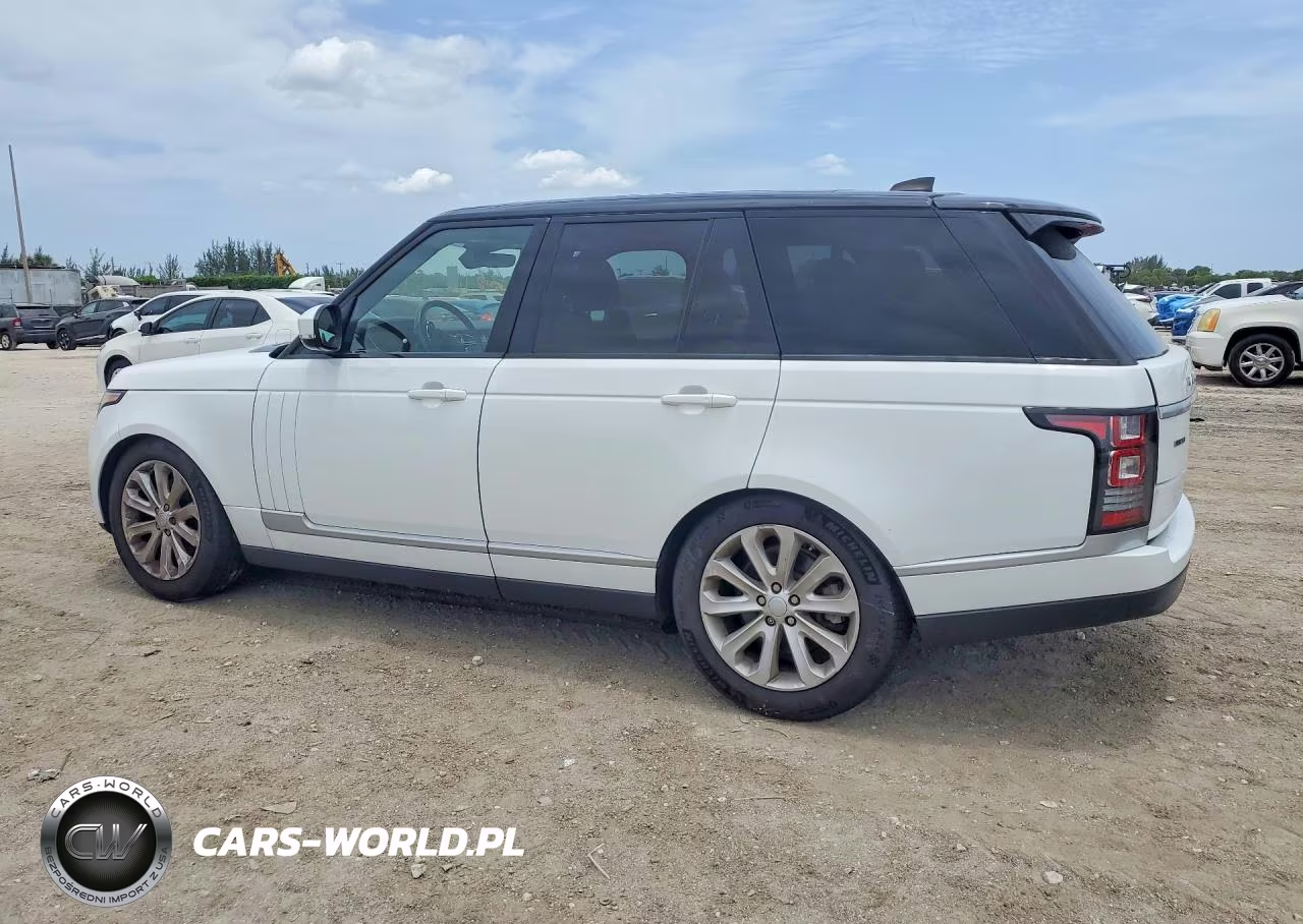 2017 Land Rover Range Rover Hse VIN:SALGS2FK5HA344032 - 2