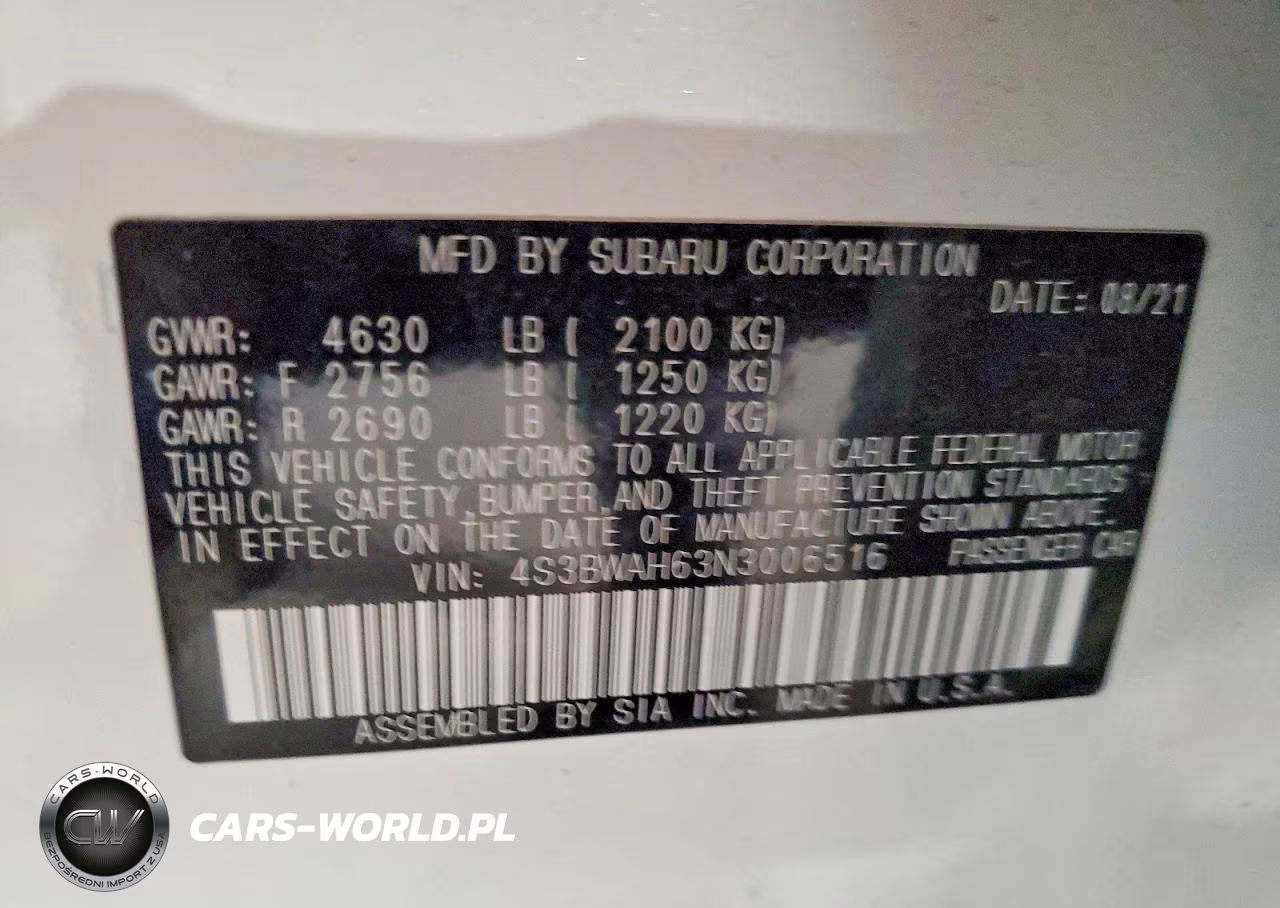 2022 Subaru Legacy Sport VIN:4S3BWAH63N3006516 - 12