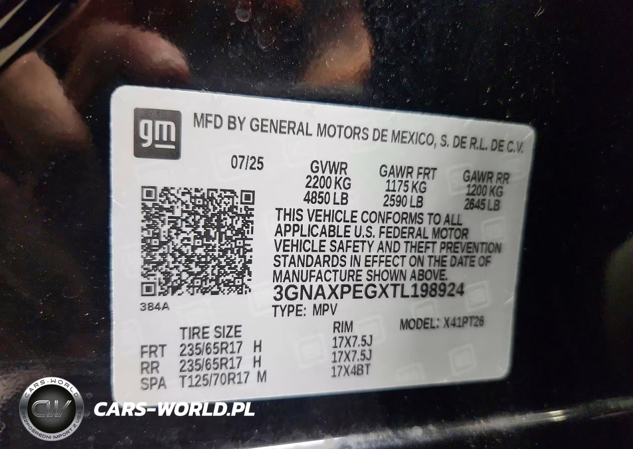 2026 Chevrolet Equinox Lt VIN:3GNAXPEGXTL198924 - 13