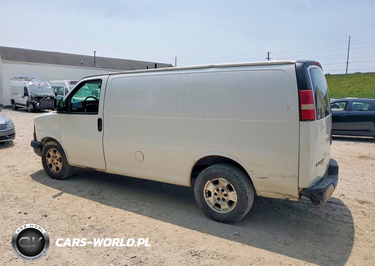 2012 Chevrolet Express 1500 Cargo Delivery Van VIN:1GCSGAFX2C1114322 - 2