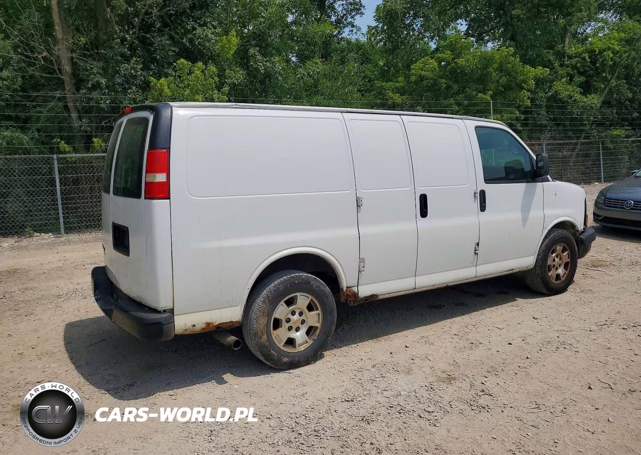2012 Chevrolet Express 1500 Cargo Delivery Van VIN:1GCSGAFX2C1114322 - 3