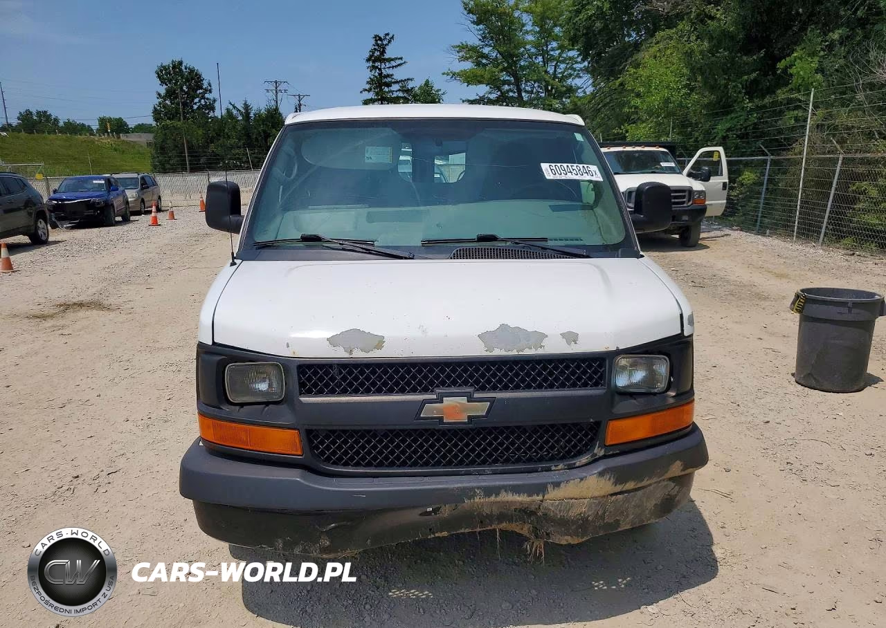 2012 Chevrolet Express 1500 Cargo Delivery Van VIN:1GCSGAFX2C1114322 - 5