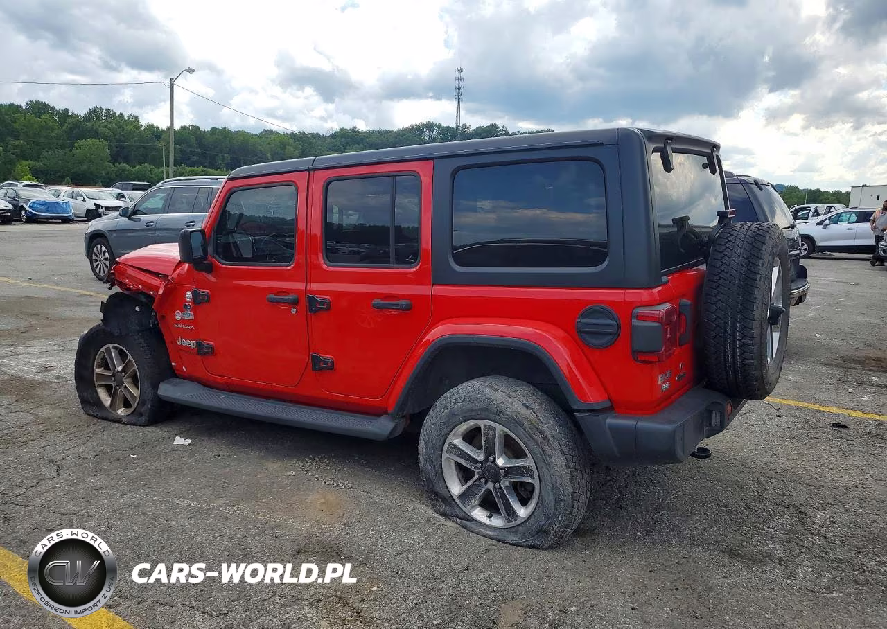 2020 Jeep Wrangler Unlimited Sahara VIN:1C4HJXEN6LW218927 - 2