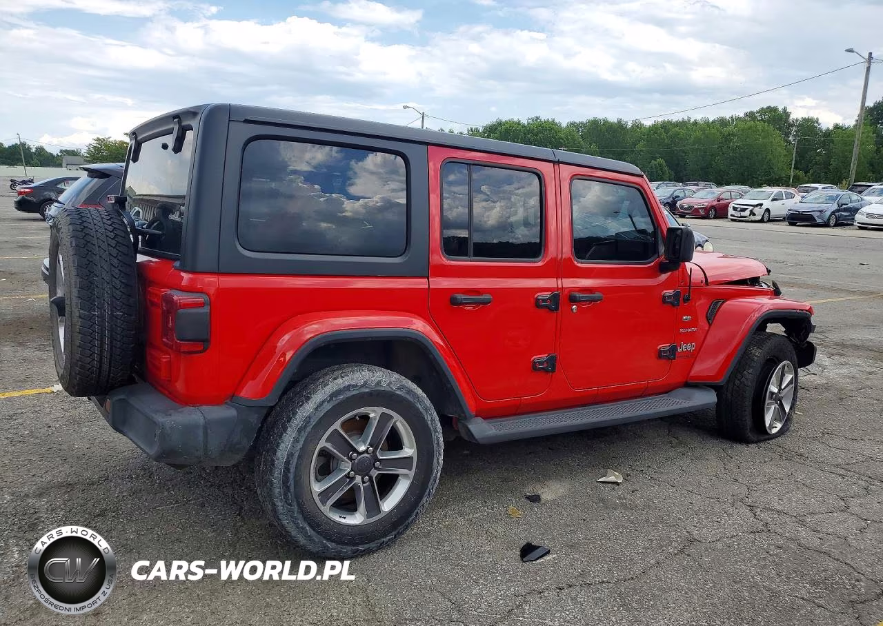2020 Jeep Wrangler Unlimited Sahara VIN:1C4HJXEN6LW218927 - 3