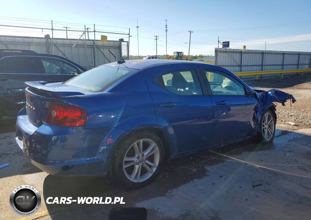 2014 Dodge Avenger Se VIN:1C3CDZAB2EN133315 - 3