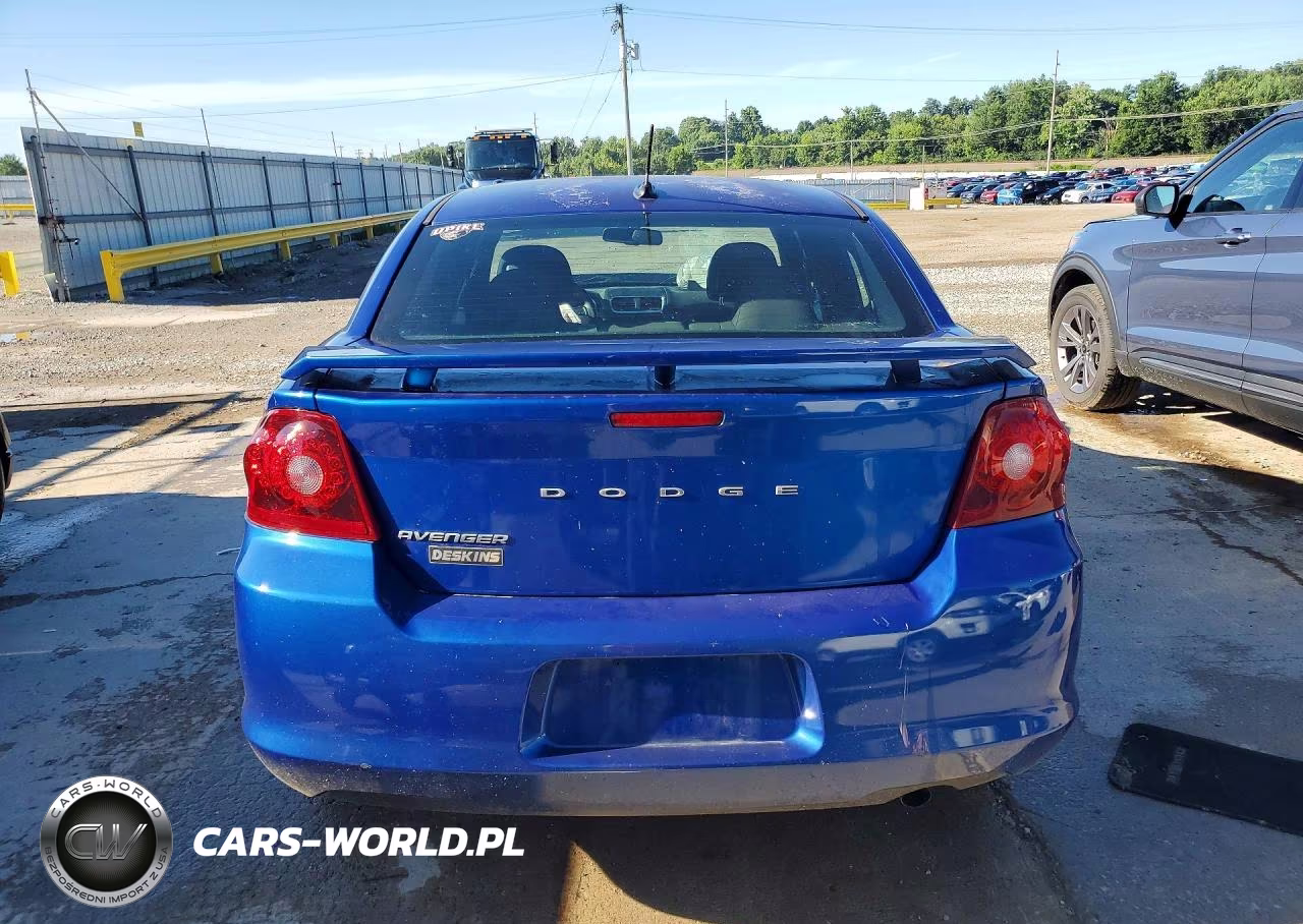 2014 Dodge Avenger Se VIN:1C3CDZAB2EN133315 - 6