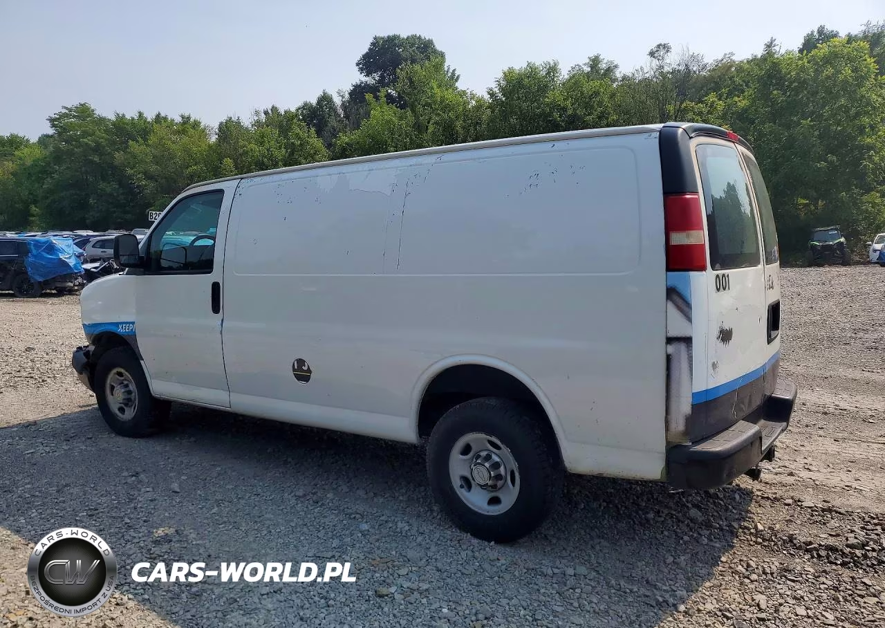 2014 Chevrolet Express 2500 Cargo Delivery Van VIN:1GCWGFCA1E1213621 - 2