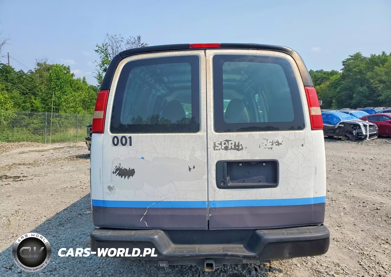 2014 Chevrolet Express 2500 Cargo Delivery Van VIN:1GCWGFCA1E1213621 - 6
