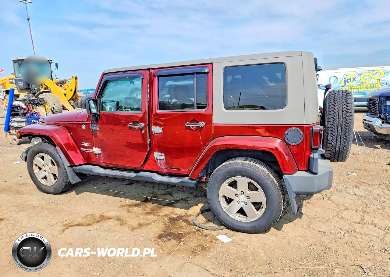 2008 Jeep Wrangler Unlimited Sahara VIN:1J8GA59188L614334 - 2