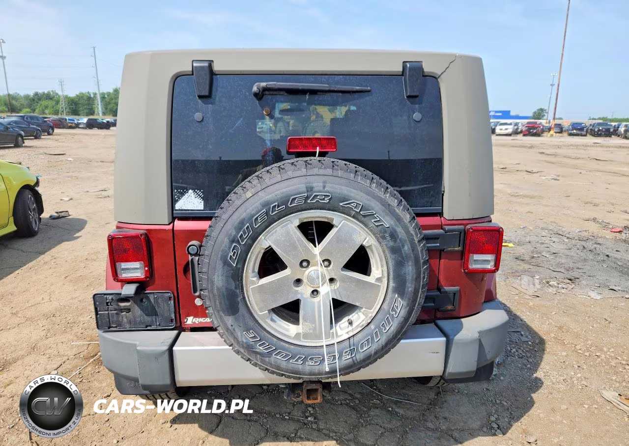 2008 Jeep Wrangler Unlimited Sahara VIN:1J8GA59188L614334 - 6