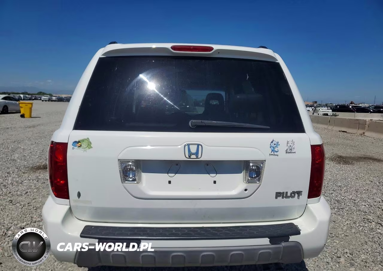 2005 Honda Pilot Exl VIN:5FNYF18655B045069 - 6