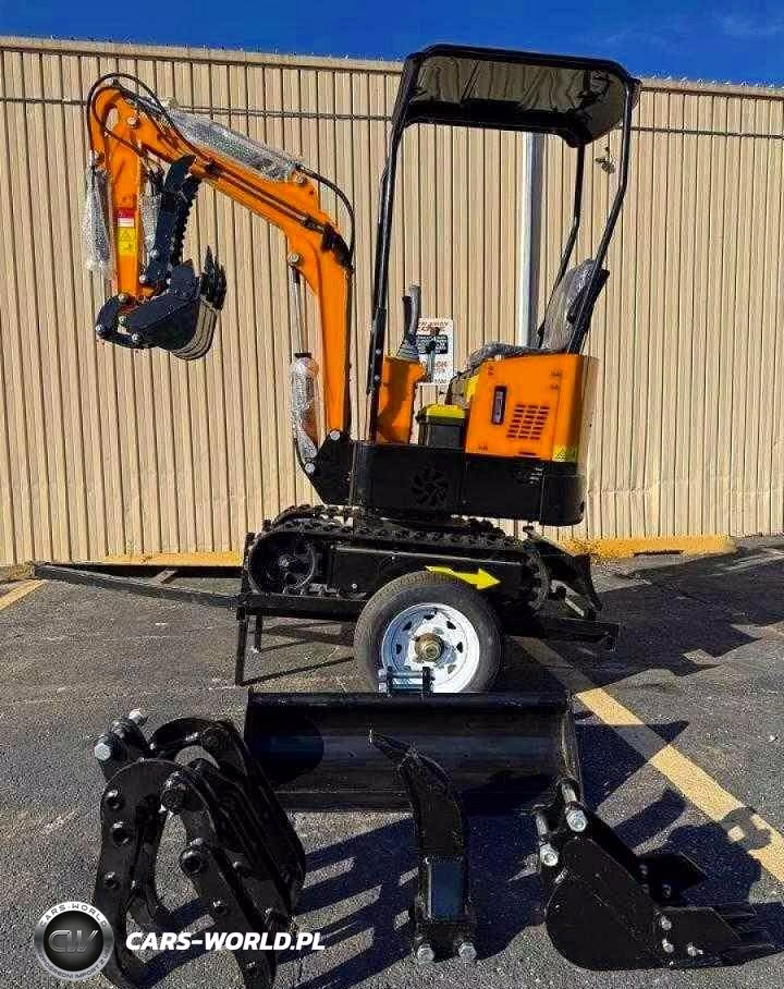 2026 1 Ton Canopy + Hydraulic Thumb + Trailer + Grabber + Ripper + 200Mm Bucket + Large Bucket – zdjęcie 1 z 10