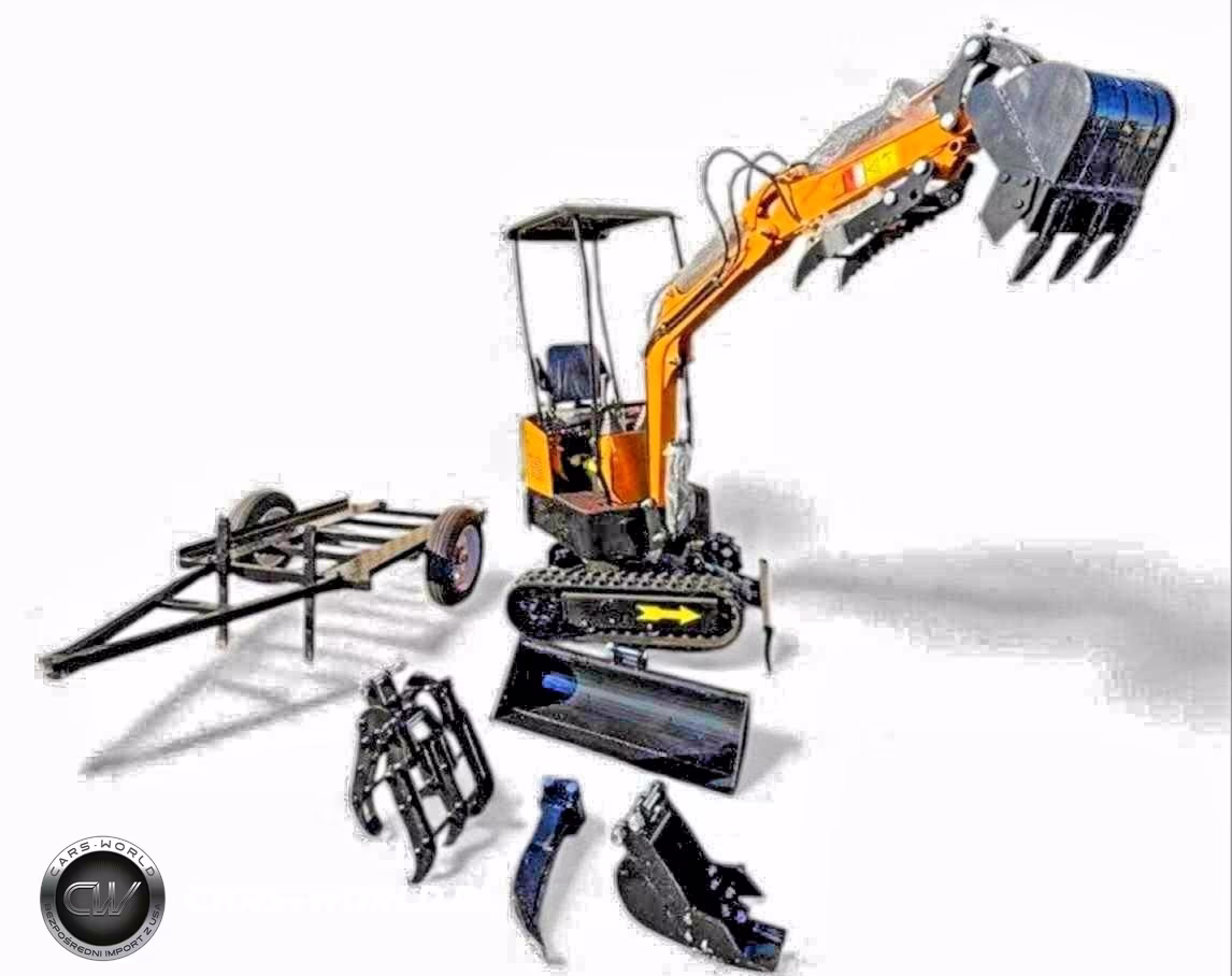 2026 1 Ton Canopy + Hydraulic Thumb + Trailer + Grabber + Ripper + 200Mm Bucket + Large Bucket VIN:38910491 - 6