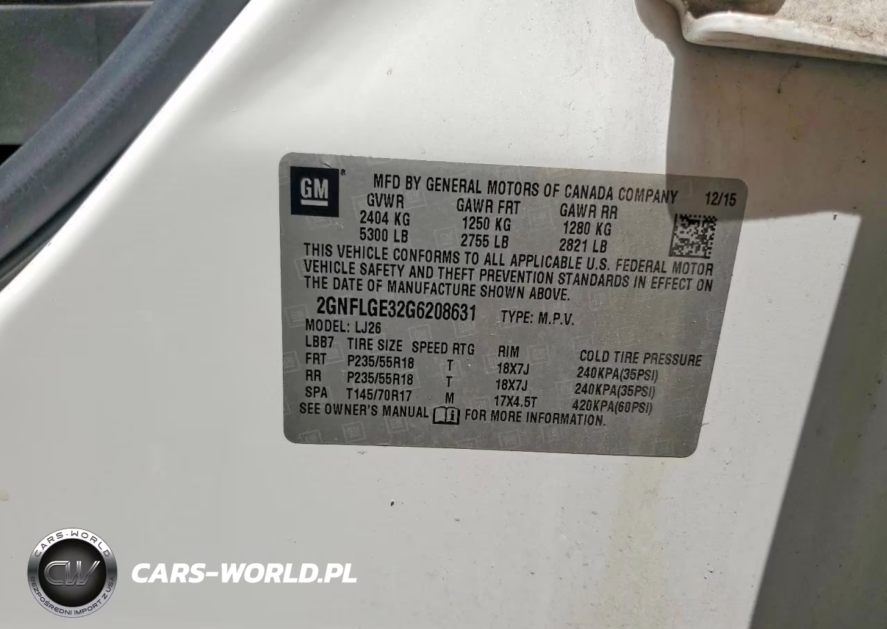 2016 Chevrolet Equinox Ltz VIN:2GNFLGE32G6208631 - 13