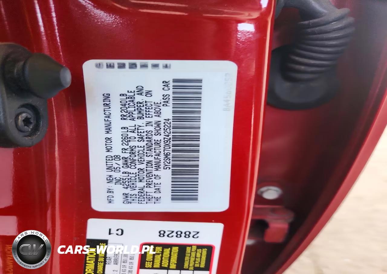 2009 Pontiac Vibe Base VIN:5Y2SM670X9Z425224 - 12