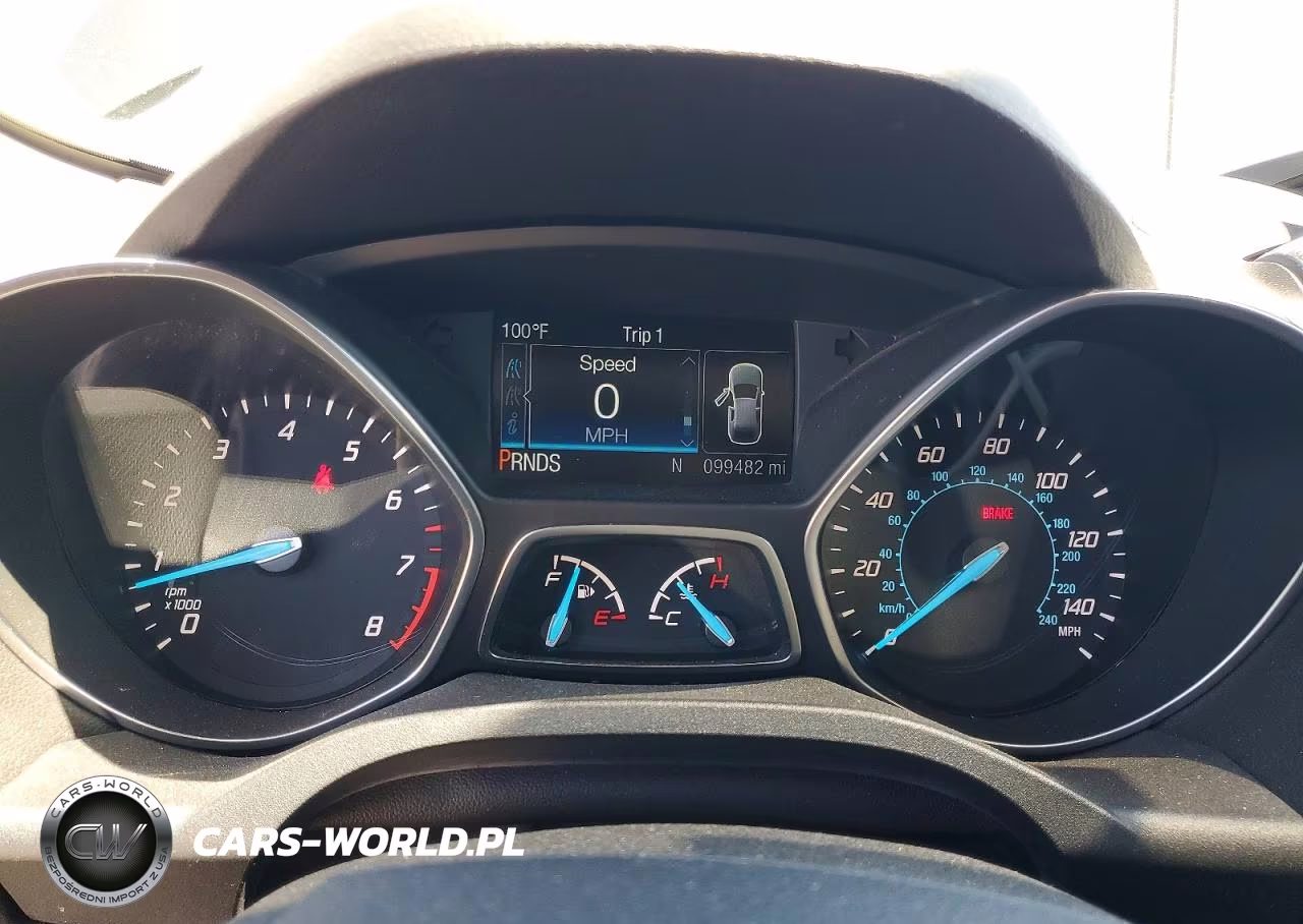 2016 Ford Escape S VIN:1FMCU0F75GUA99662 - 9