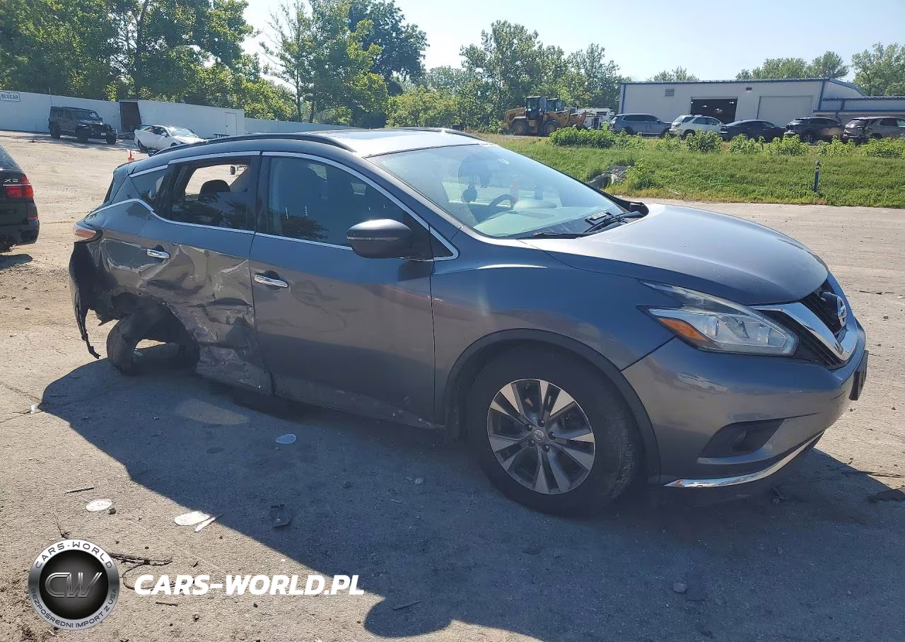 2015 Nissan Murano Sv VIN:5N1AZ2MH5FN207965 - 4