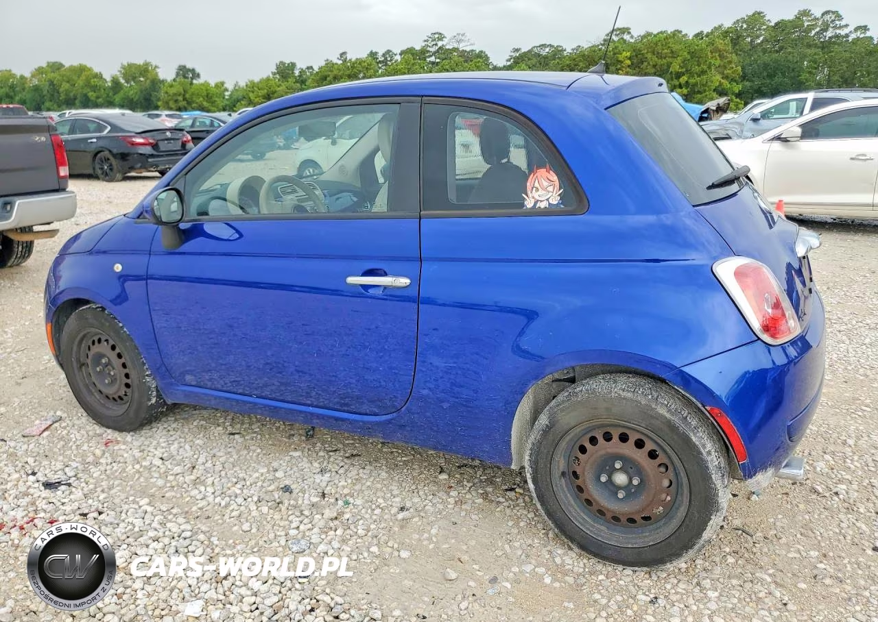 2013 Fiat 500 Pop VIN:3C3CFFAR1DT574681 - 2