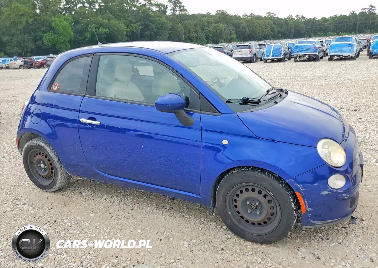 2013 Fiat 500 Pop VIN:3C3CFFAR1DT574681 - 4