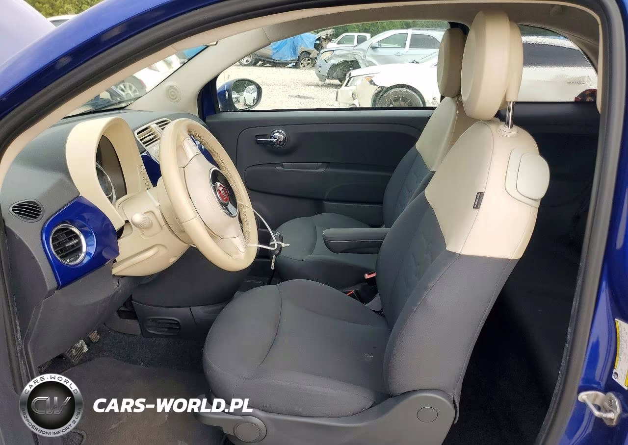 2013 Fiat 500 Pop VIN:3C3CFFAR1DT574681 - 7