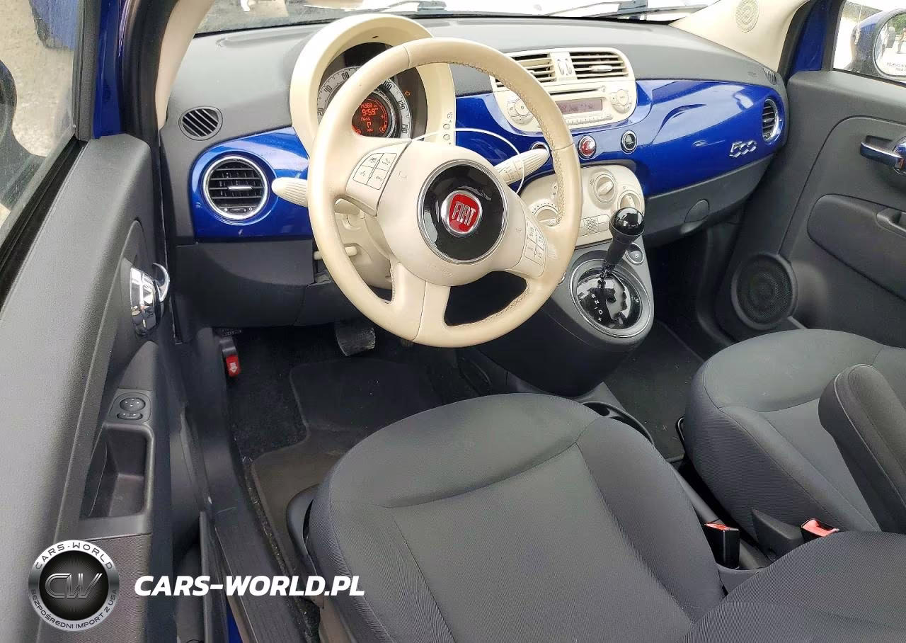 2013 Fiat 500 Pop VIN:3C3CFFAR1DT574681 - 8