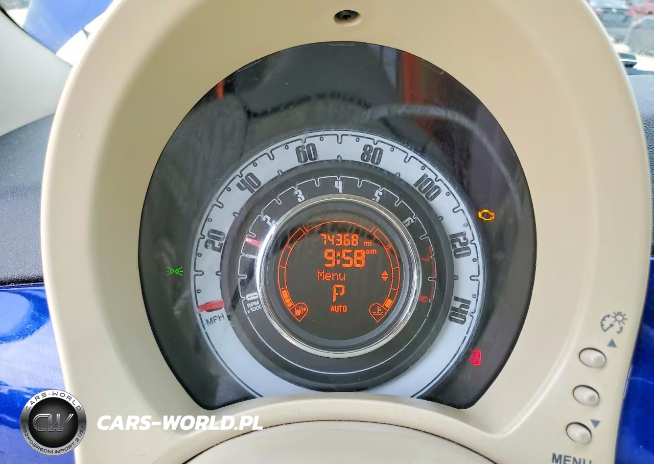 2013 Fiat 500 Pop VIN:3C3CFFAR1DT574681 - 9