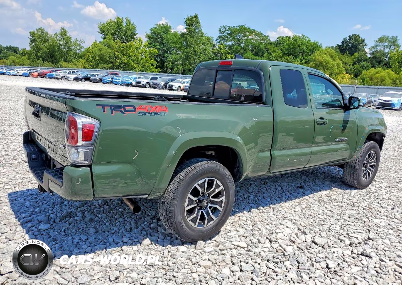 2022 Toyota Tacoma Trd Sport VIN:3TYSZ5AN8NT059621 - 3