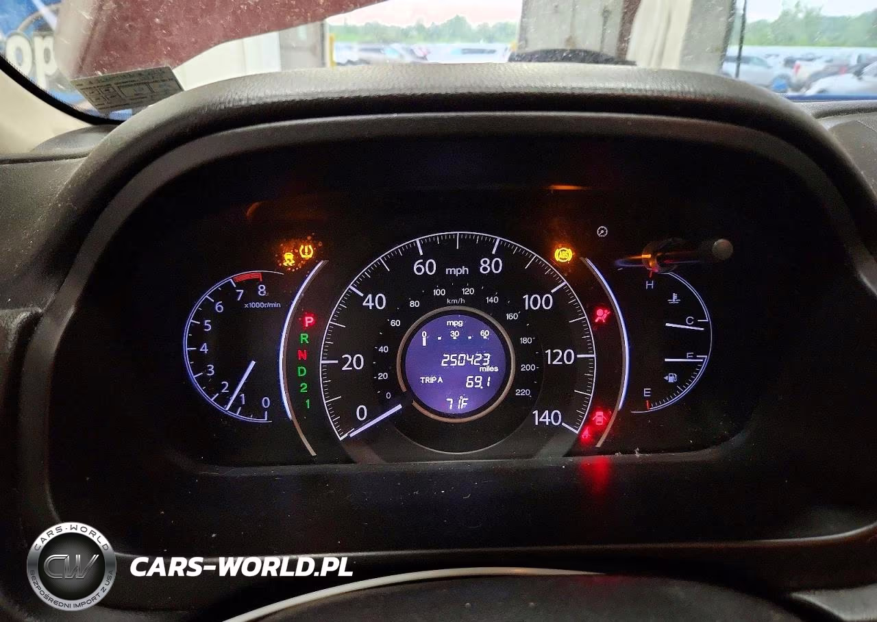 2013 Honda Cr-V Lx VIN:5J6RM4H30DL071313 - 9