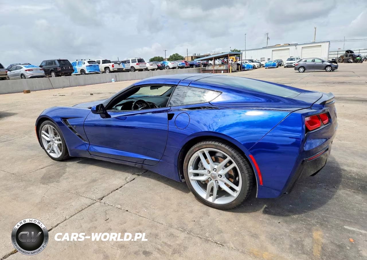 2018 Chevrolet Corvette Stingray 1Lt VIN:1G1YB2D71J5101108 - 2