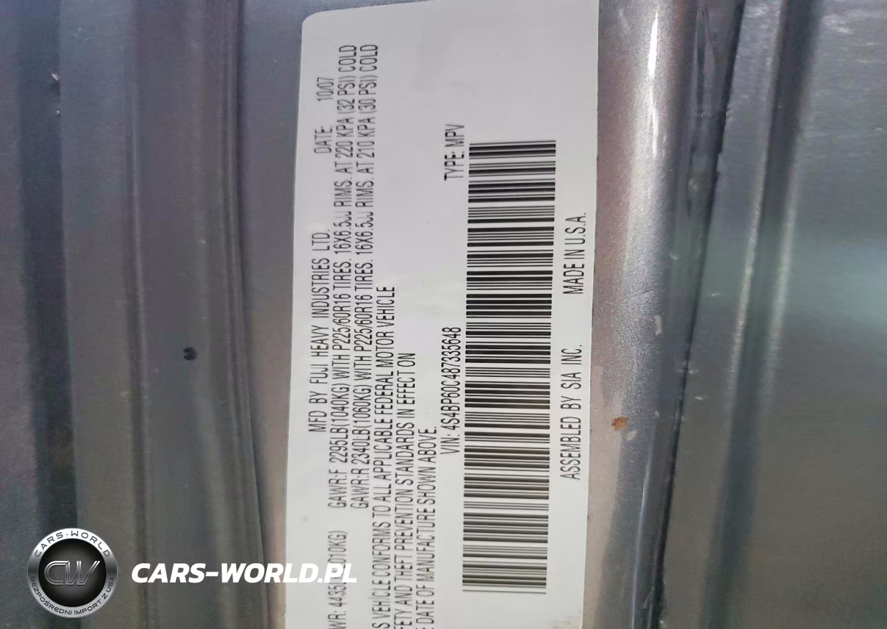 2008 Subaru Outback VIN:4S4BP60C487335648 - 13