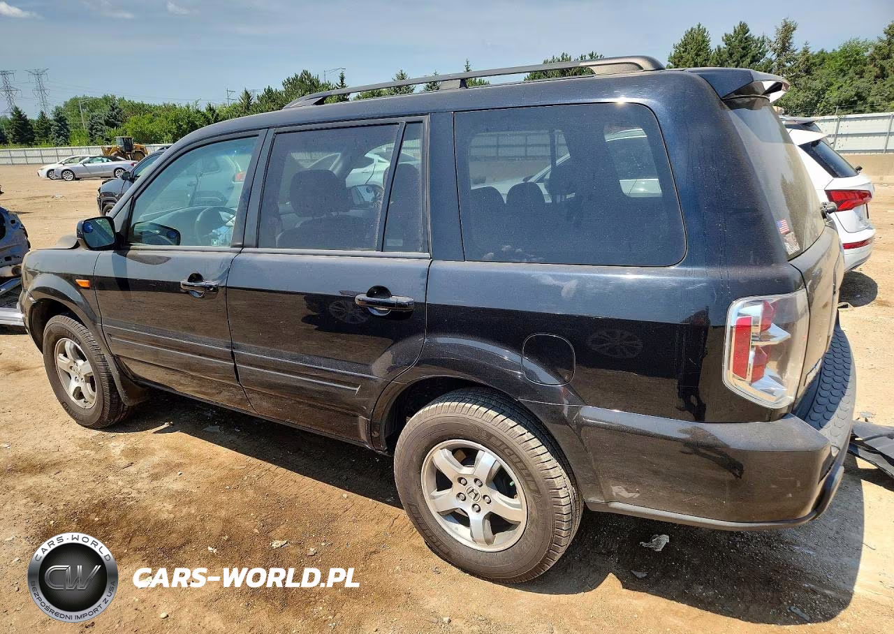2006 Honda Pilot Ex VIN:2HKYF18486H548211 - 2