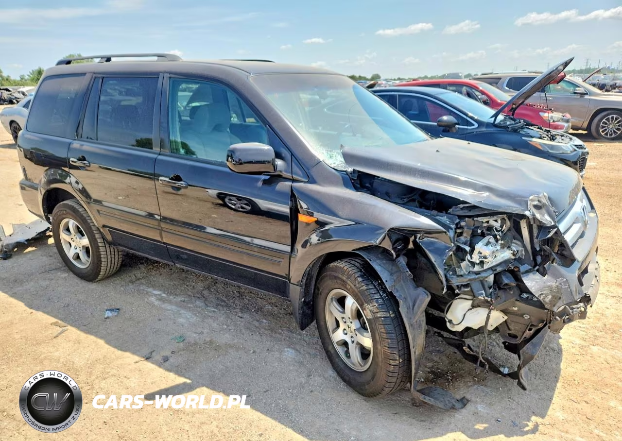 2006 Honda Pilot Ex VIN:2HKYF18486H548211 - 4