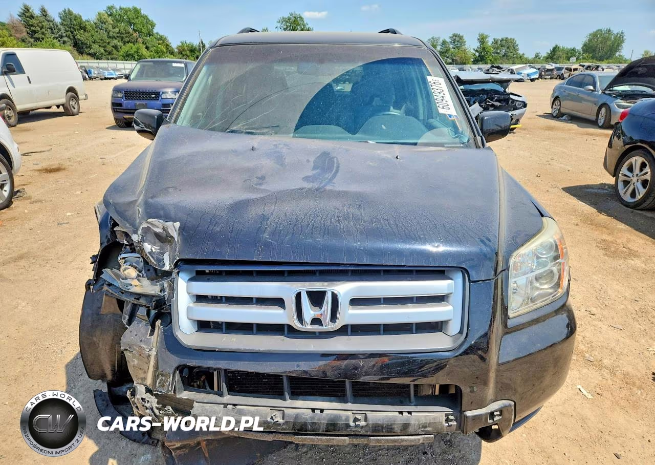 2006 Honda Pilot Ex VIN:2HKYF18486H548211 - 5