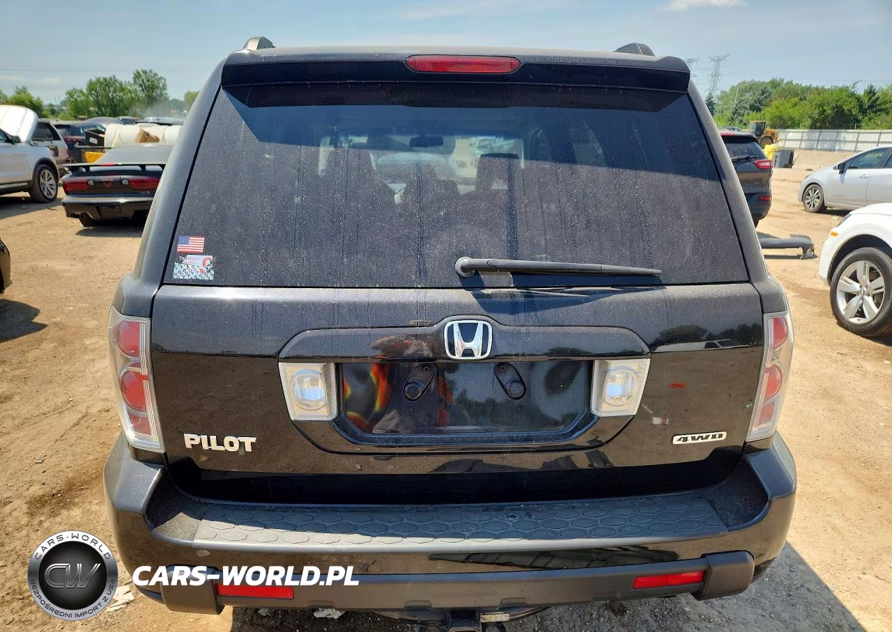 2006 Honda Pilot Ex VIN:2HKYF18486H548211 - 6