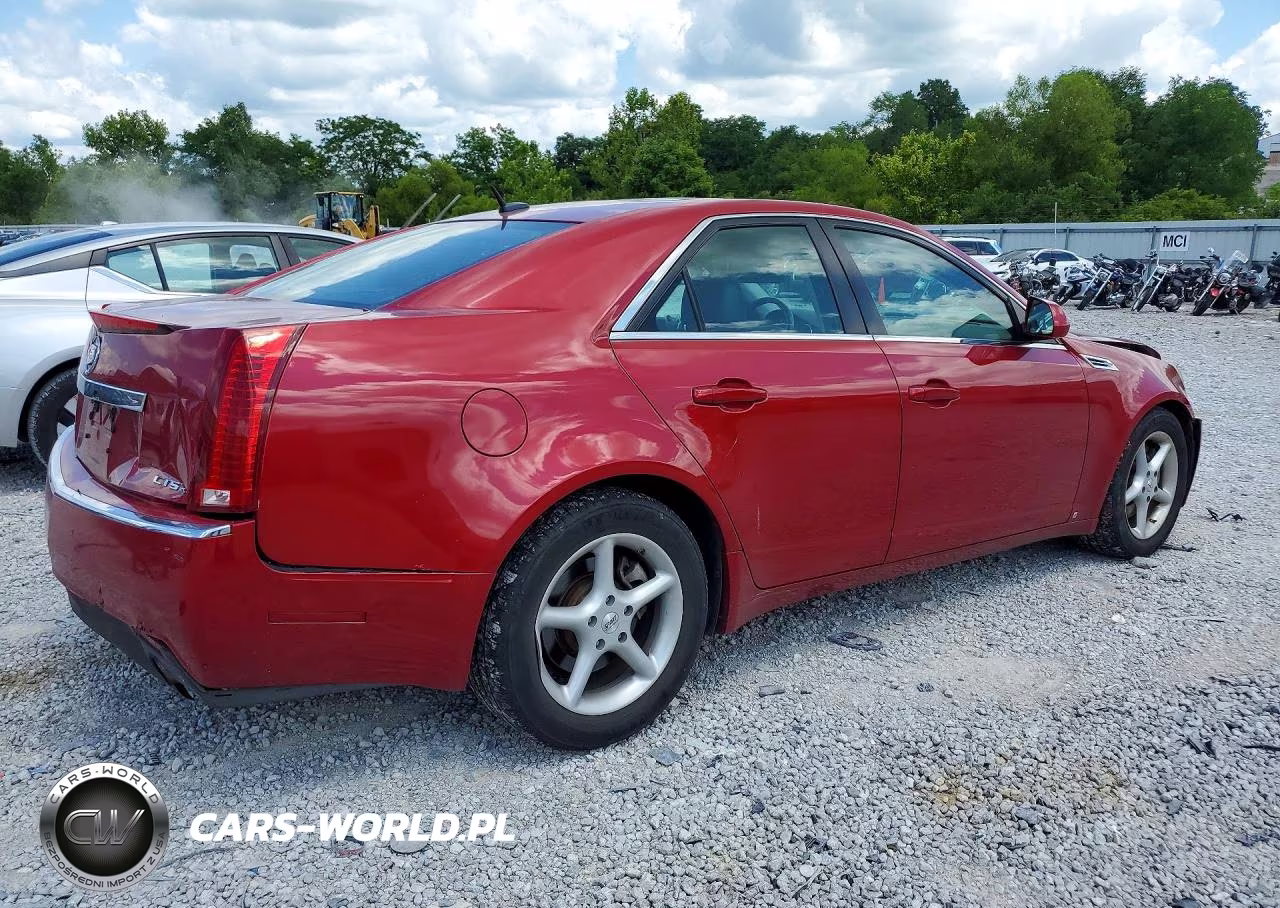 2008 Cadillac Cts Hi Feature V6 VIN:1G6DT57V480136430 - 3
