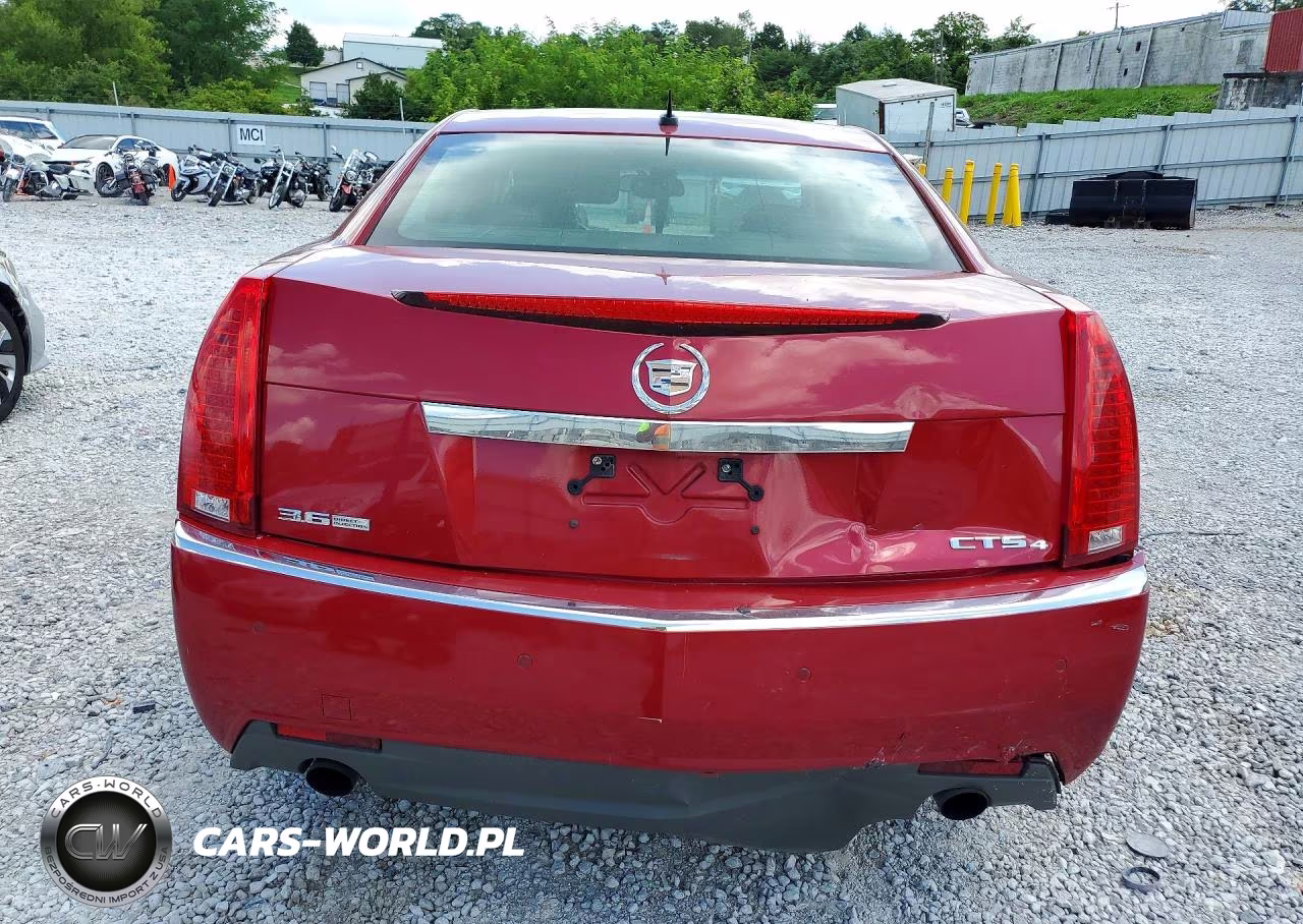 2008 Cadillac Cts Hi Feature V6 VIN:1G6DT57V480136430 - 6