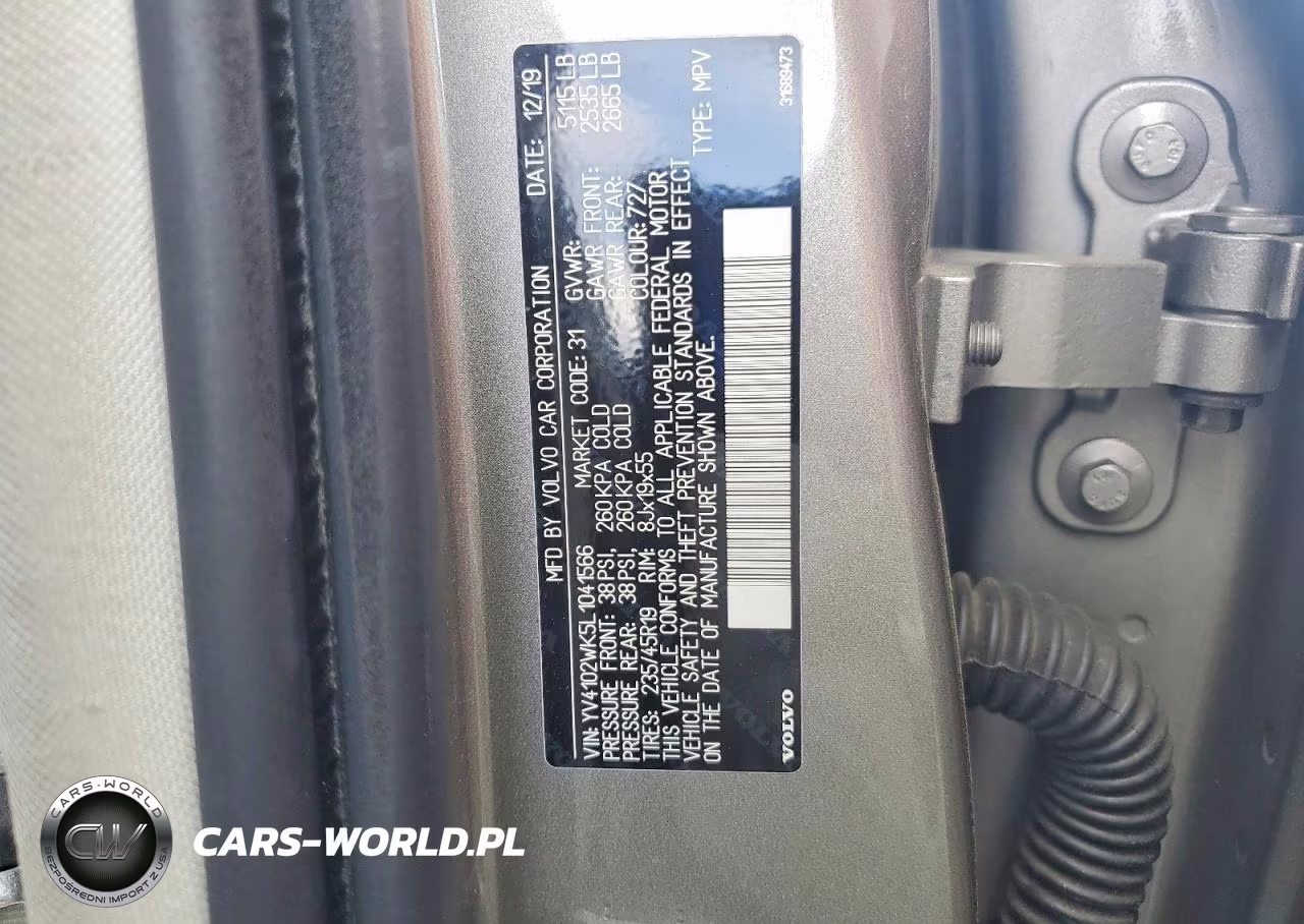 2020 Volvo V60 Cross Country T5 Momentum VIN:YV4102WK5L1041566 - 13
