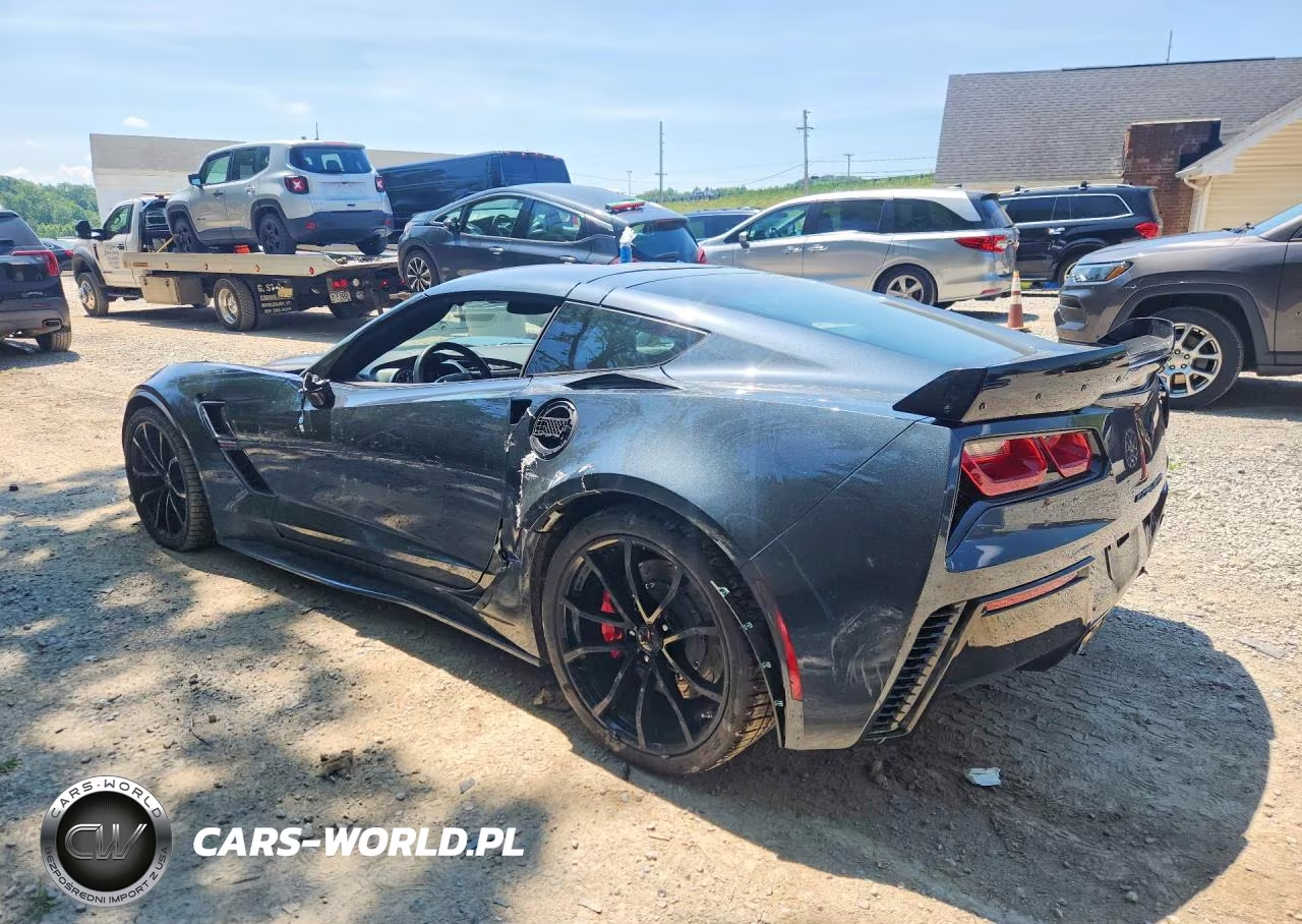 2019 Chevrolet Corvette Grand Sport 2Lt VIN:1G1YX2D78K5109242 - 2