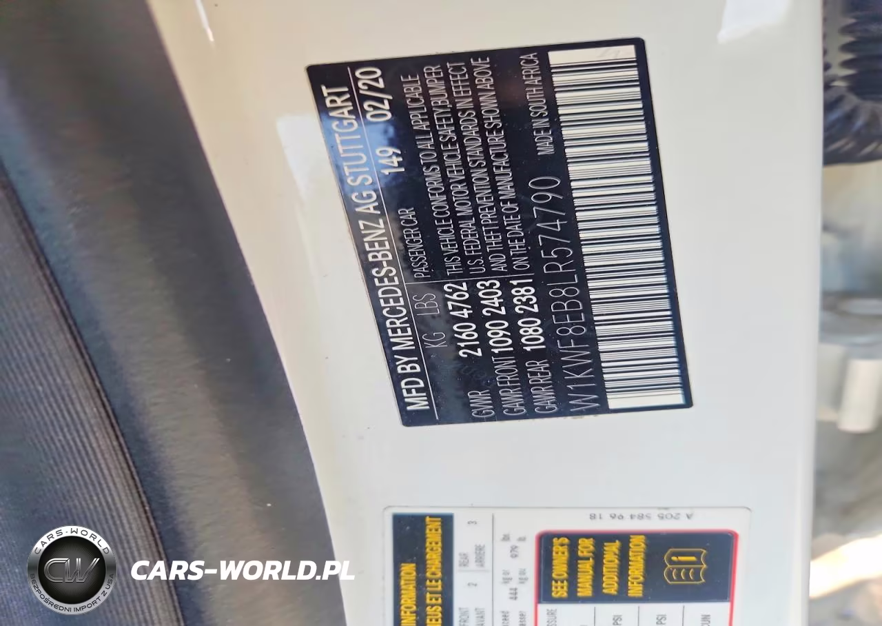 2020 Mercedes-Benz C 300 4Matic VIN:W1KWF8EB8LR574790 - 13